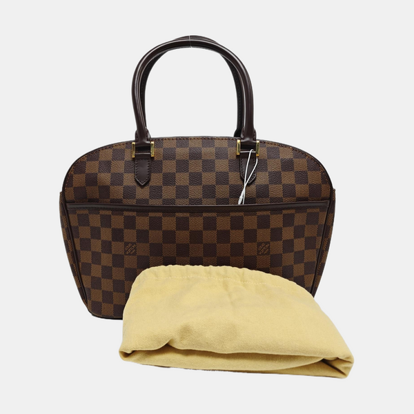 SARRIA HORIZONTAL Damier Ebene Coated Canvas Brown