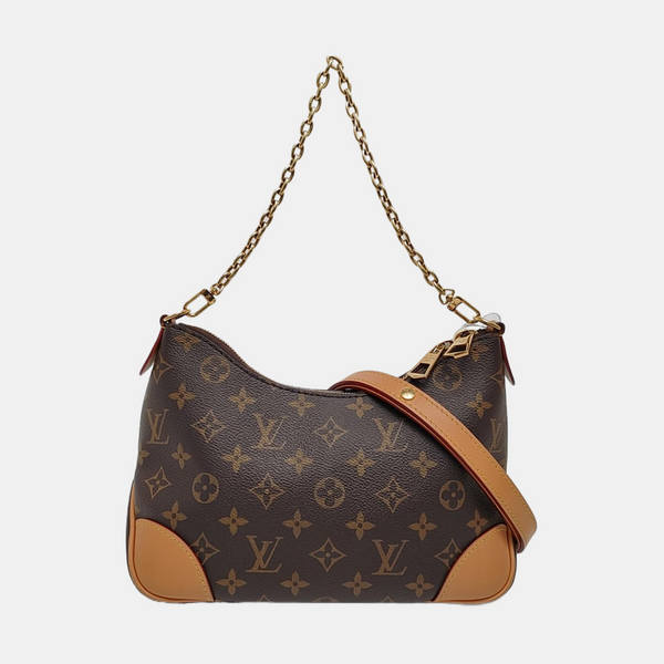 BOULOGNE Monogram Coated Canvas Brown