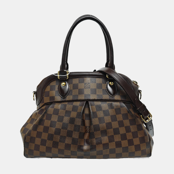 TREVI PM Damier Ebene Coated Canvas Brown