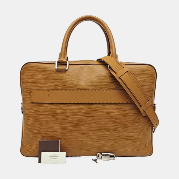 Epi Shoulder Bag Brown