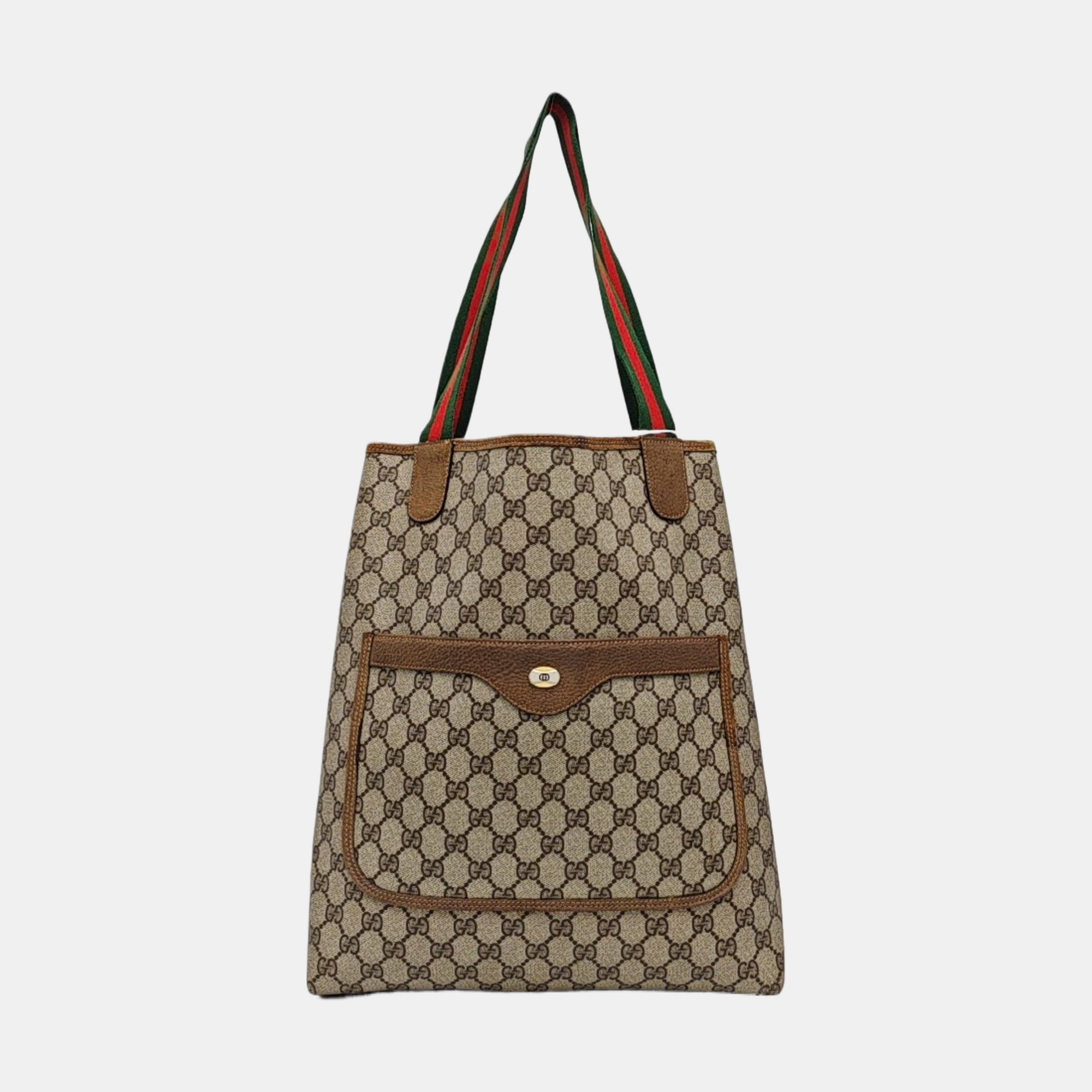 GG Supreme Monogram Coated Canvas Black