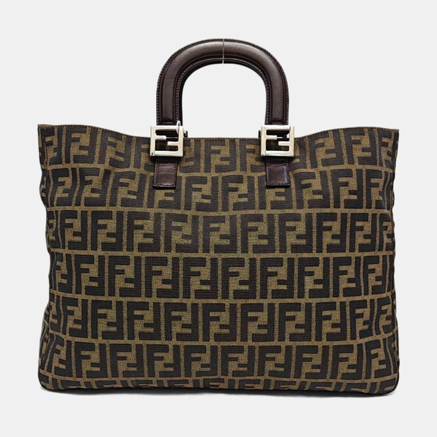 FF Tote Canvas Brown