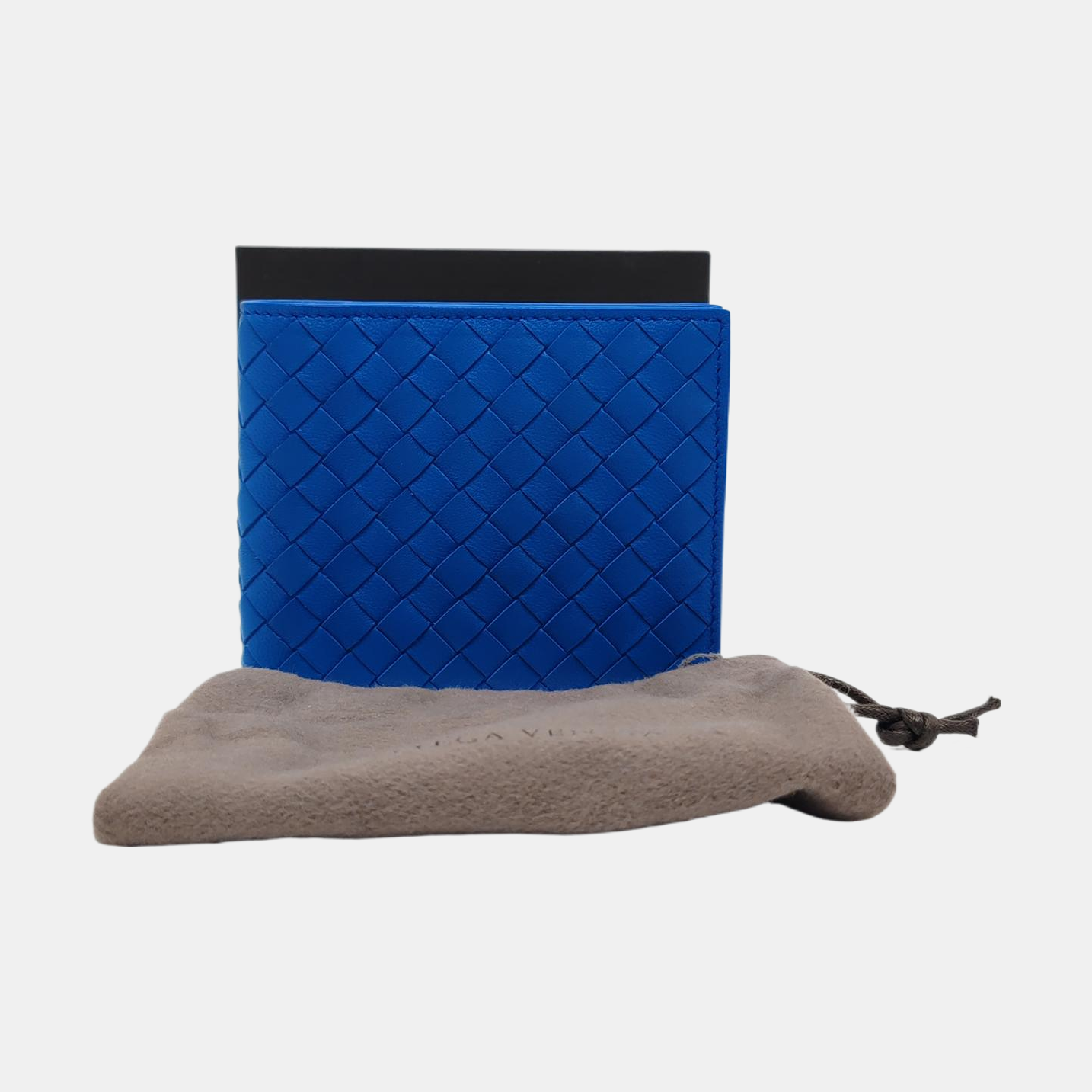 Lambskin Wallet Blue
