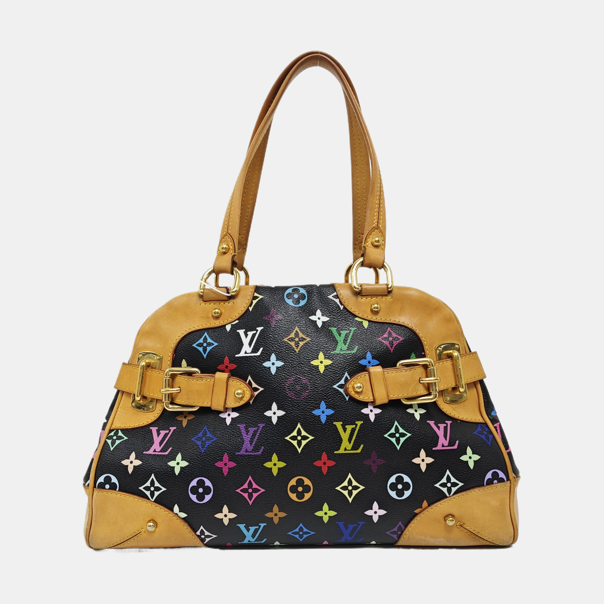 LV × TM CLAUDIA Monogram Coated Canvas Black