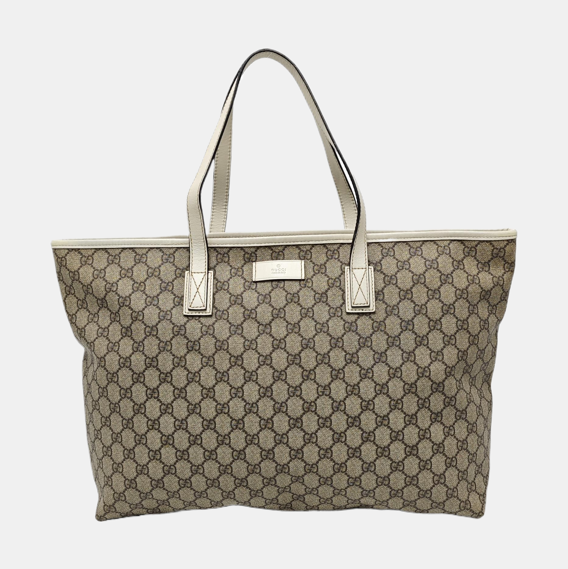 GG Imprime Monogram Coated Canvas Beige