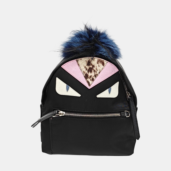 Authenticated pre-owned  Monster Nylon Black - Backpack at Looply