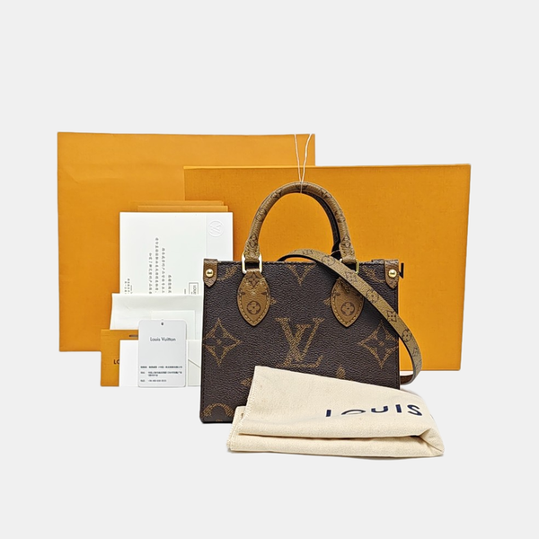 ONTHEGO BB Monogram Coated Canvas Brown