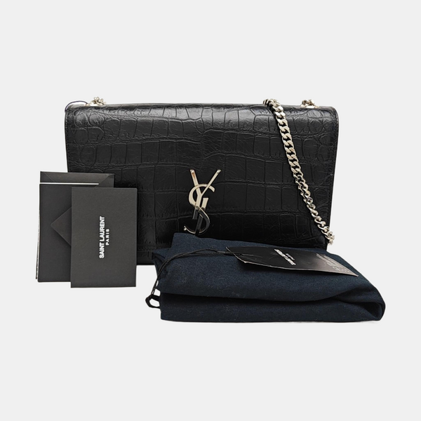 KATE Medium Calfskin Black