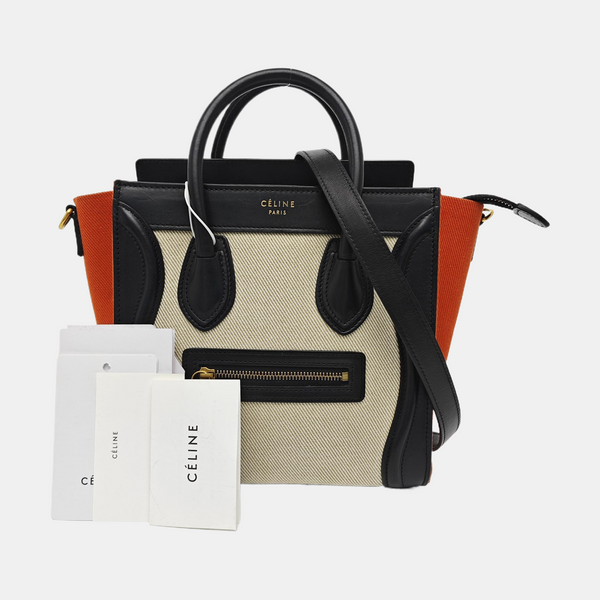LUGGAGE Nano Canvas Beige