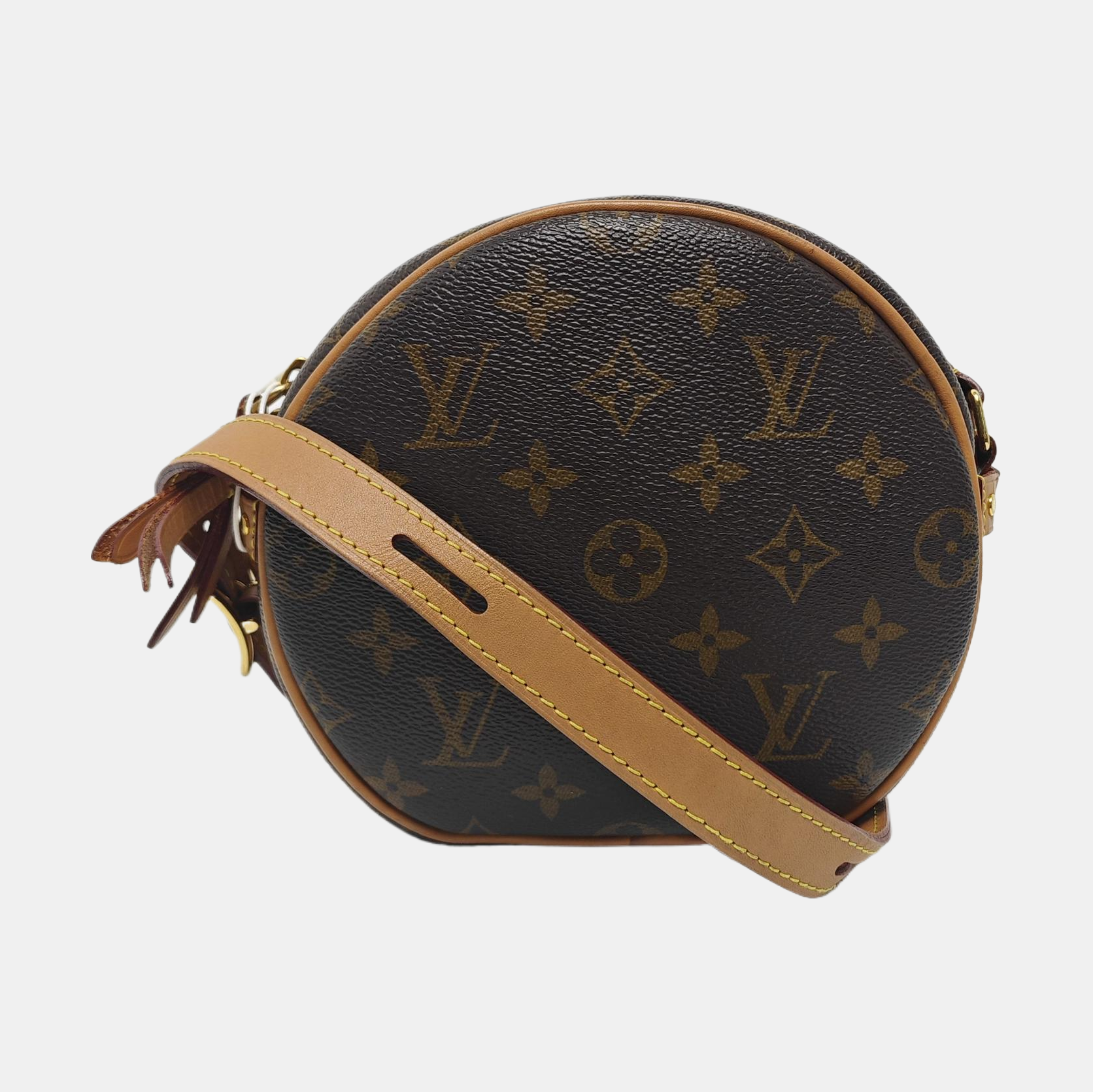 BOITE CHAPEAU PM Monogram Coated Canvas Brown