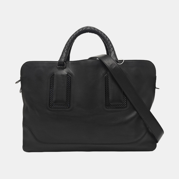 Calfskin Shoulder Bag Black