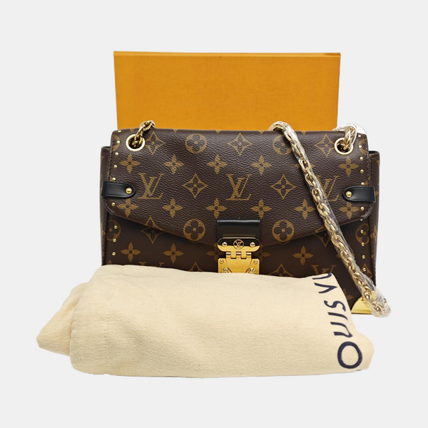 TRUNKIE Monogram Coated Canvas Brown