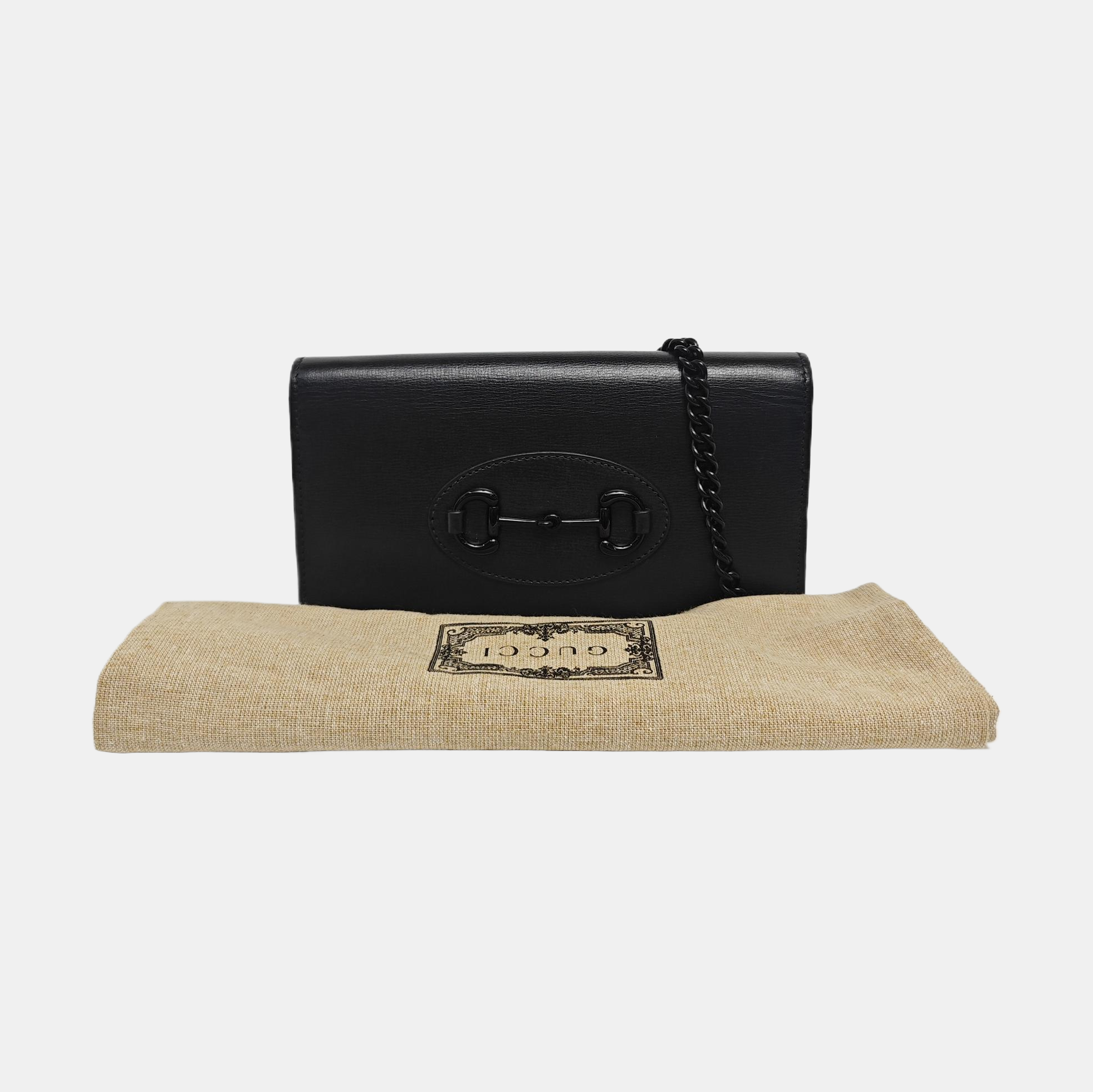 Horsebit 1955 Small Calfskin Black