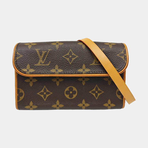 Monogram Coated Canvas Belt Bag Brown