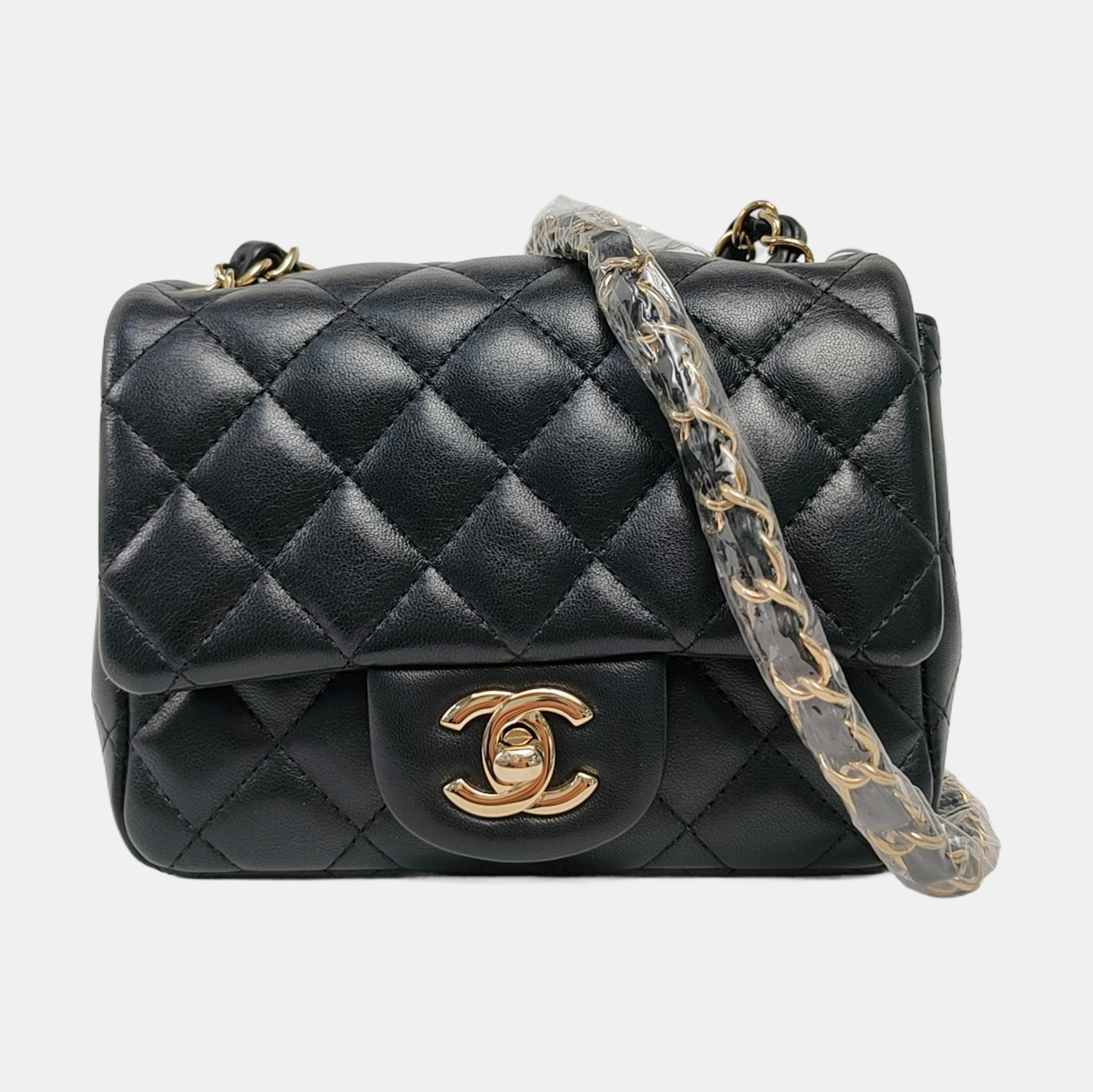 CLASSIC FLAP Mini Quilted Lambskin Black