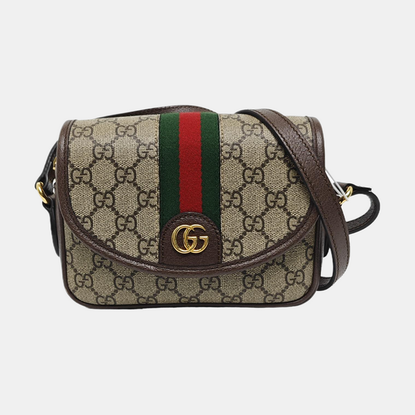 Monogram Coated Canvas Mini Beige
