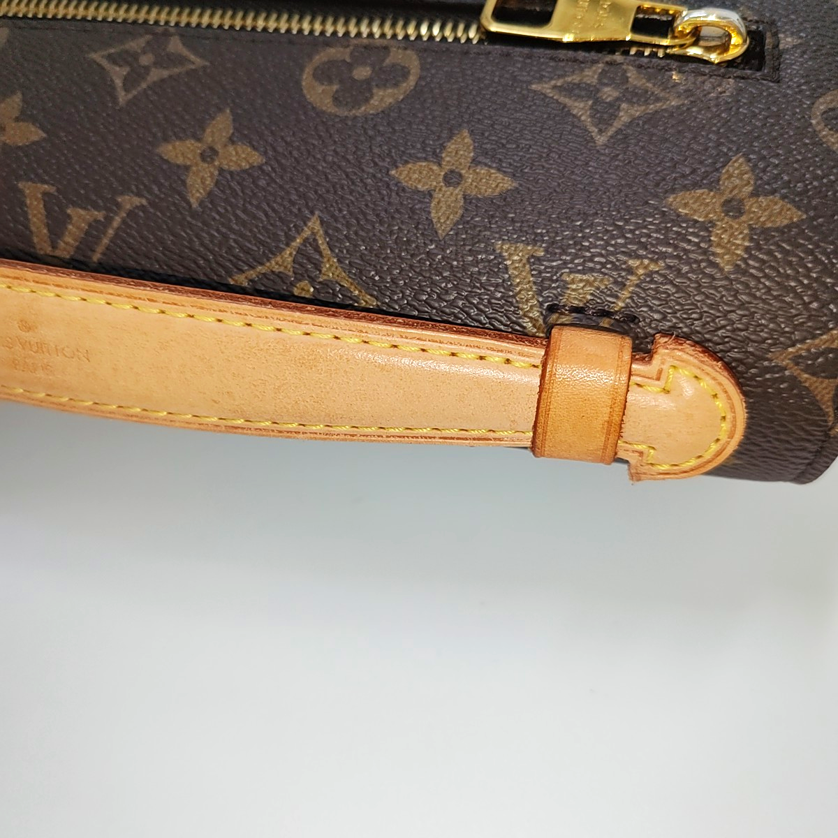 MÉTIS MM Monogram Coated Canvas Brown