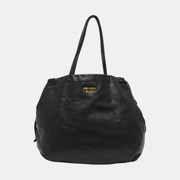 Calfskin Tote Bag Black