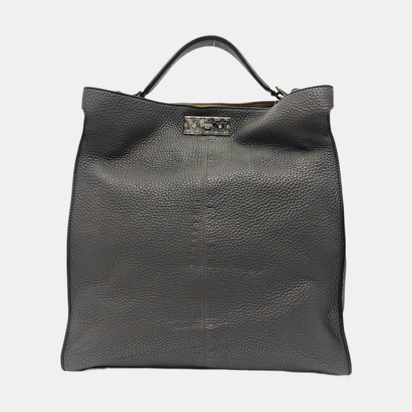 Peekaboo Medium Calfskin Gray