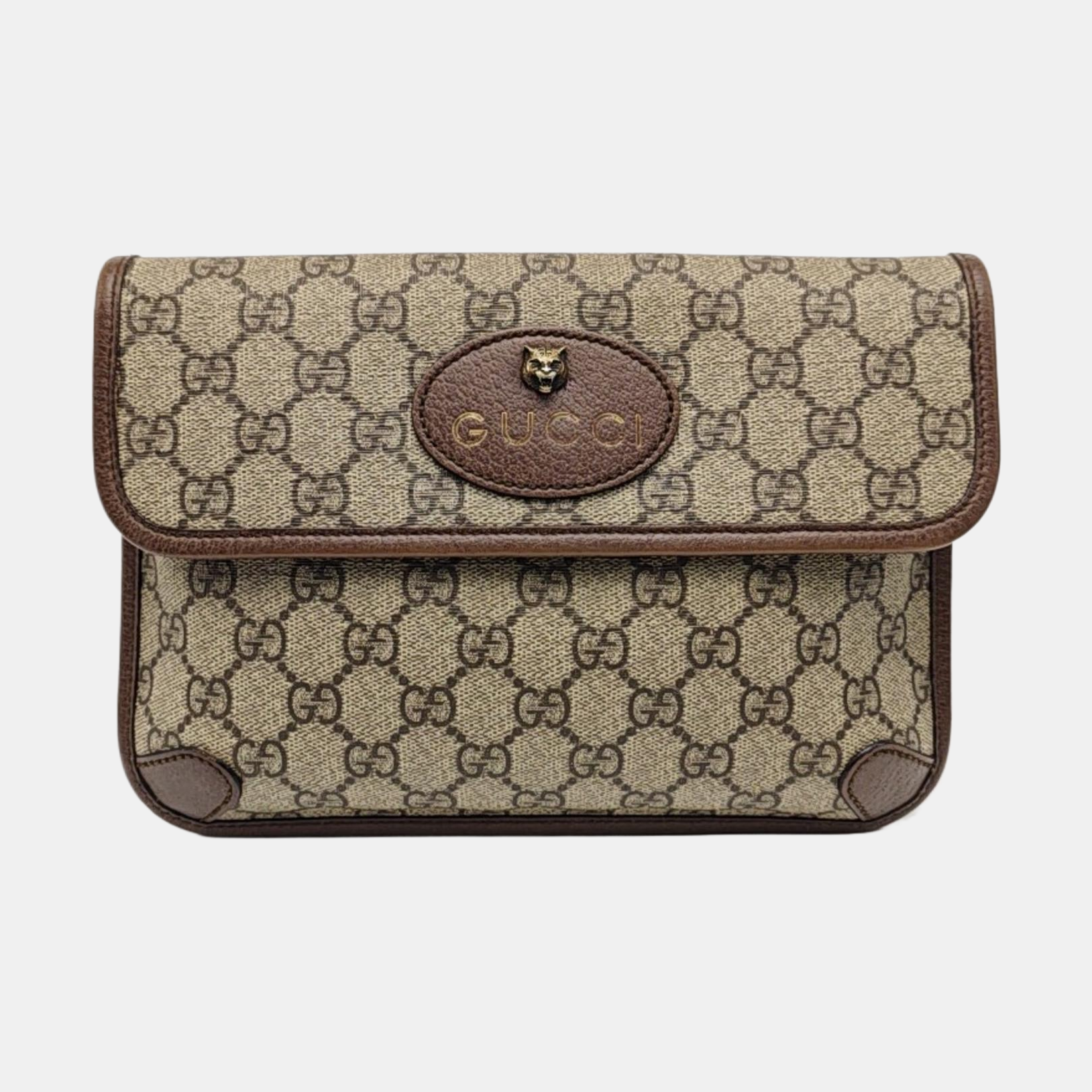 Neo Vintage Monogram Coated Canvas Beige