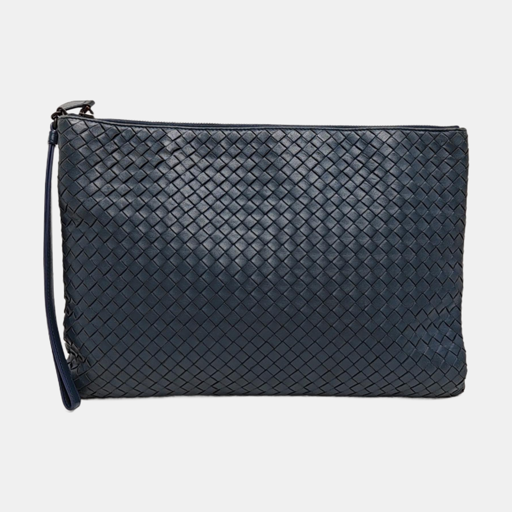 Lambskin Clutch Blue