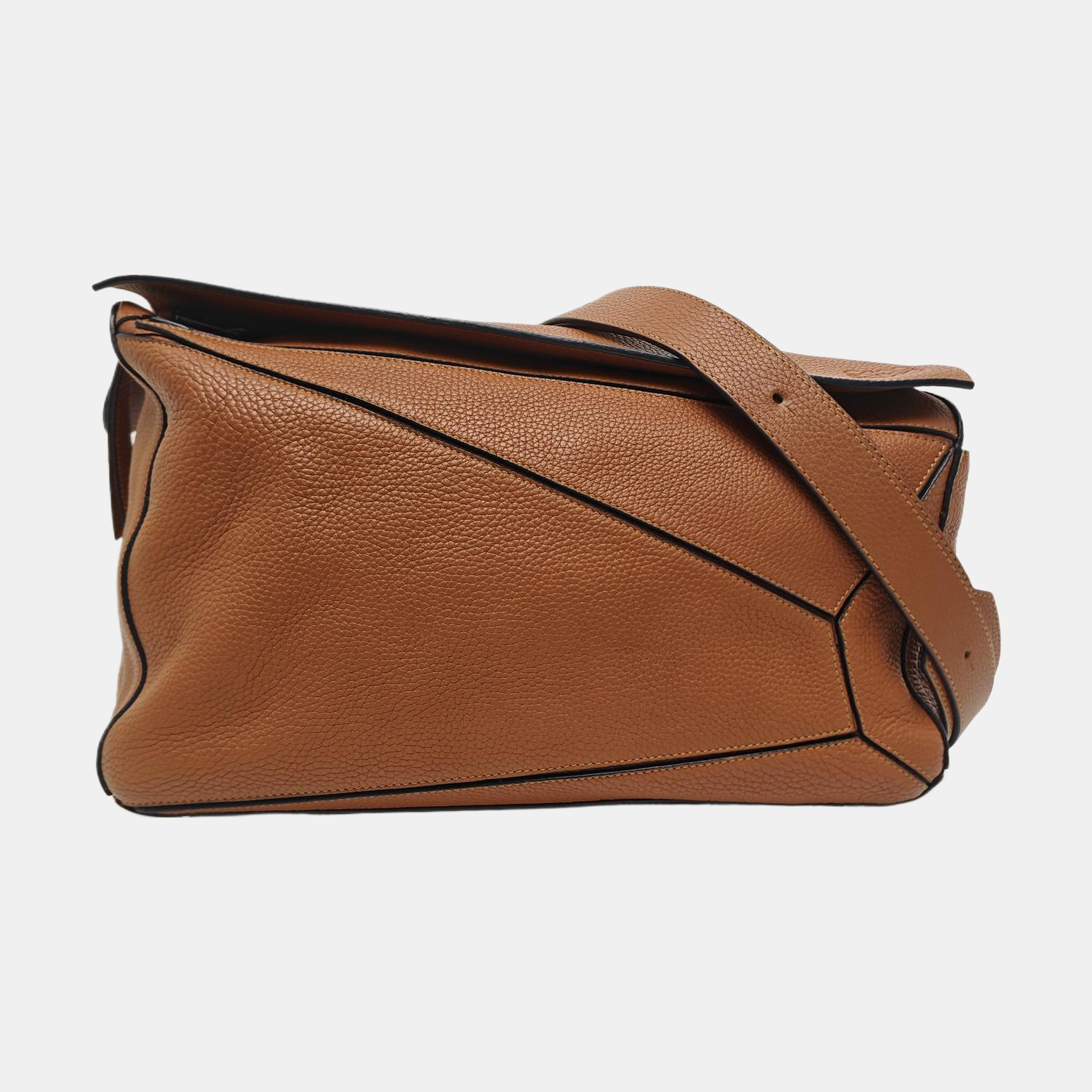 Puzzle Large Calfskin Brown