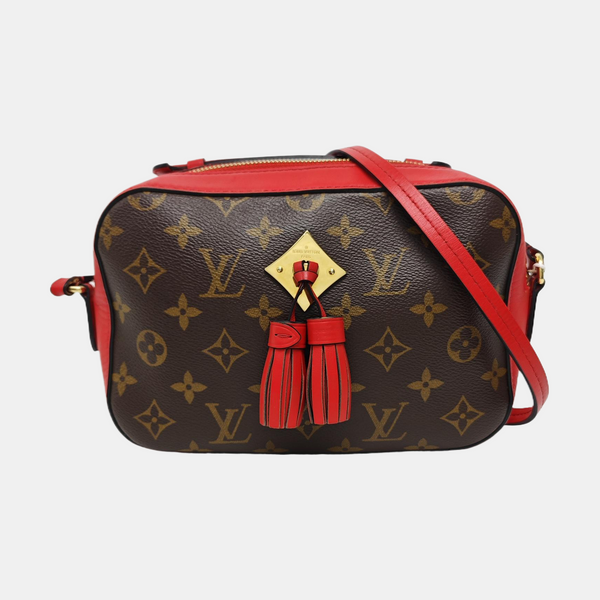 SAINTONGE Monogram Coated Canvas Brown