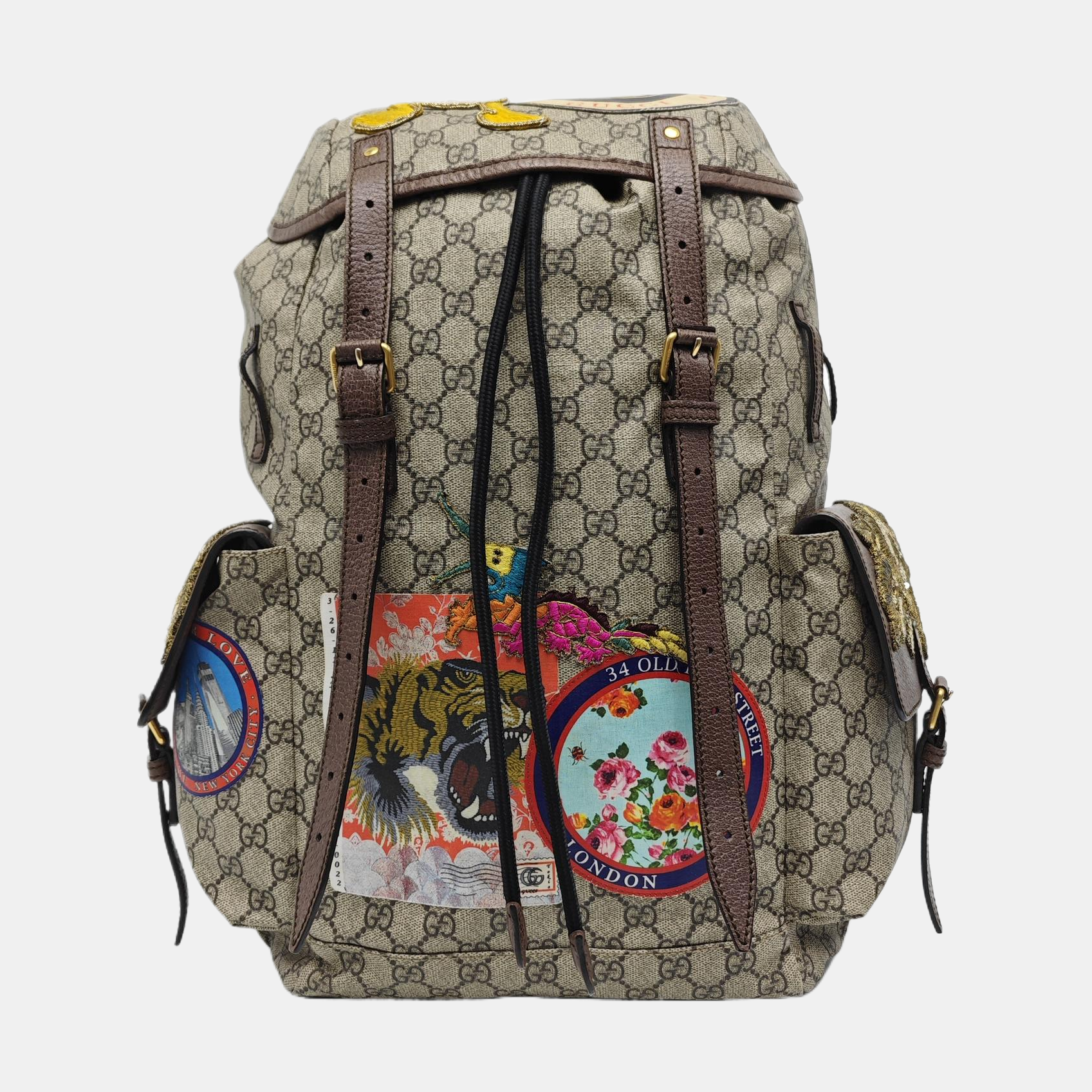 Disney X Gucci Monogram Coated Canvas Beige