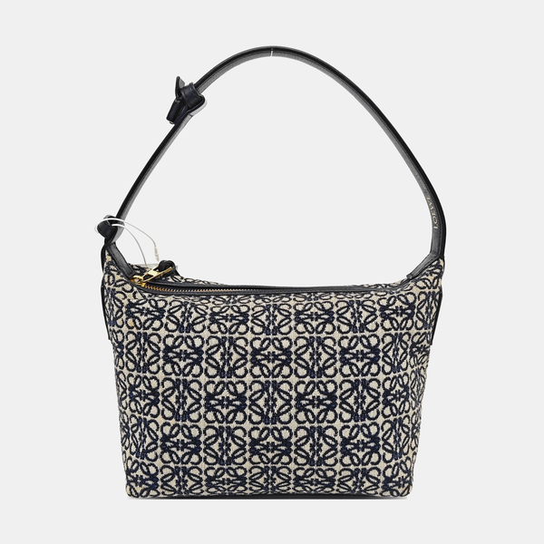 Monogram Canvas Top Handle Bag Blue