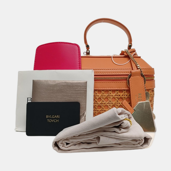 SERPENTI FOREVER Small Calfskin Yellow