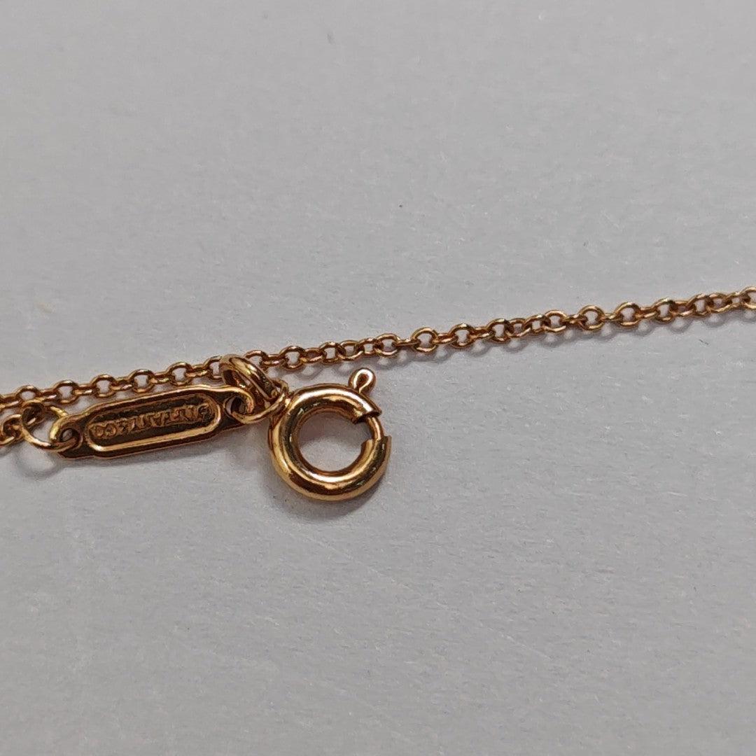 Tiffany T 18k Rose Gold Necklace