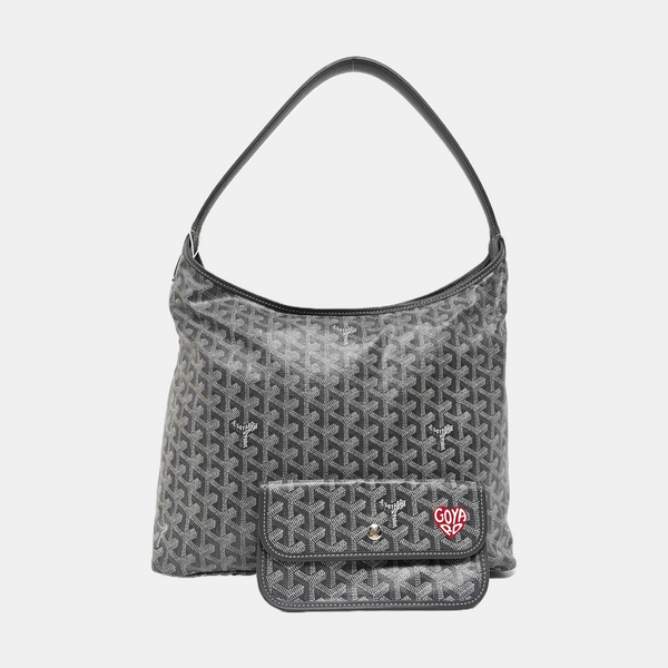 Hobo Coated Canvas Gray