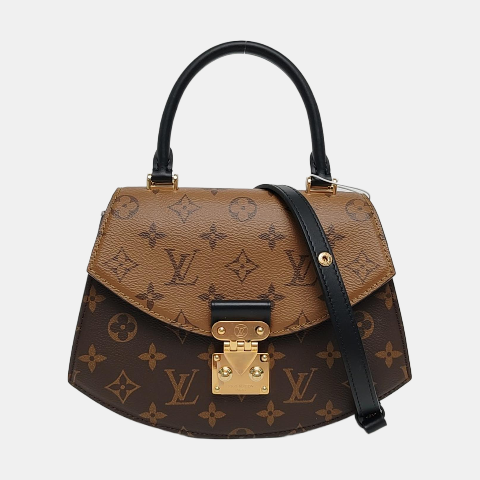 EDEN Monogram Coated Canvas Brown