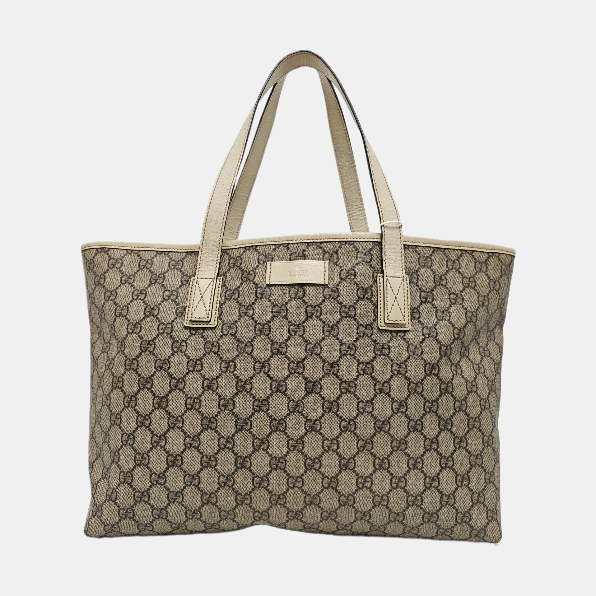 GG Imprime Monogram Coated Canvas Beige