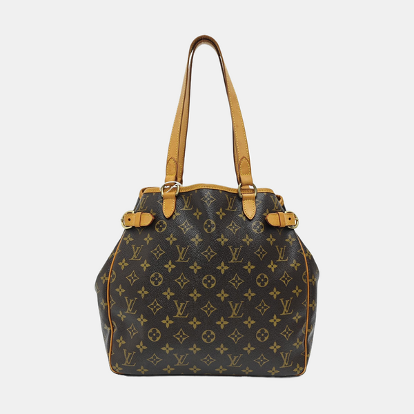 BATIGNOLLES MM Monogram Coated Canvas Brown