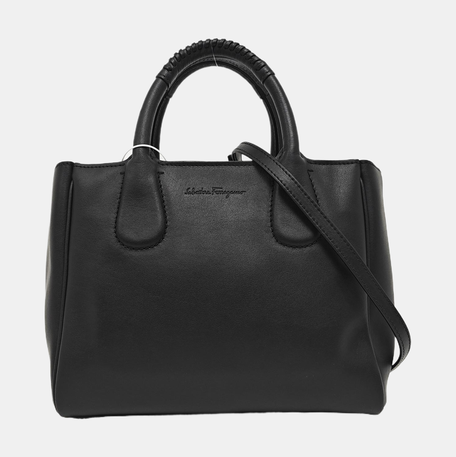 Calfskin Tote Bag Black