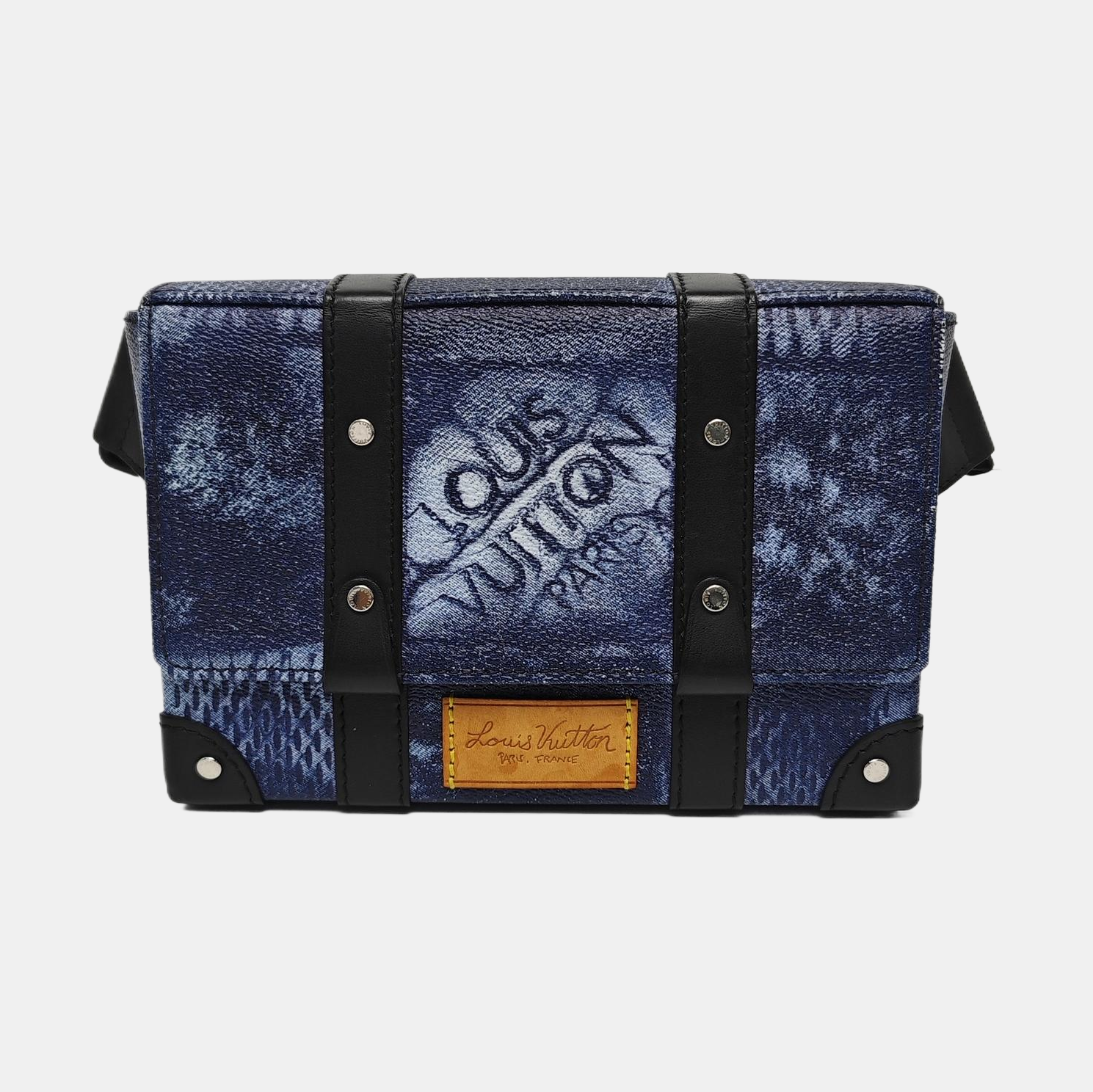 TRUNK Coated Canvas Blue
