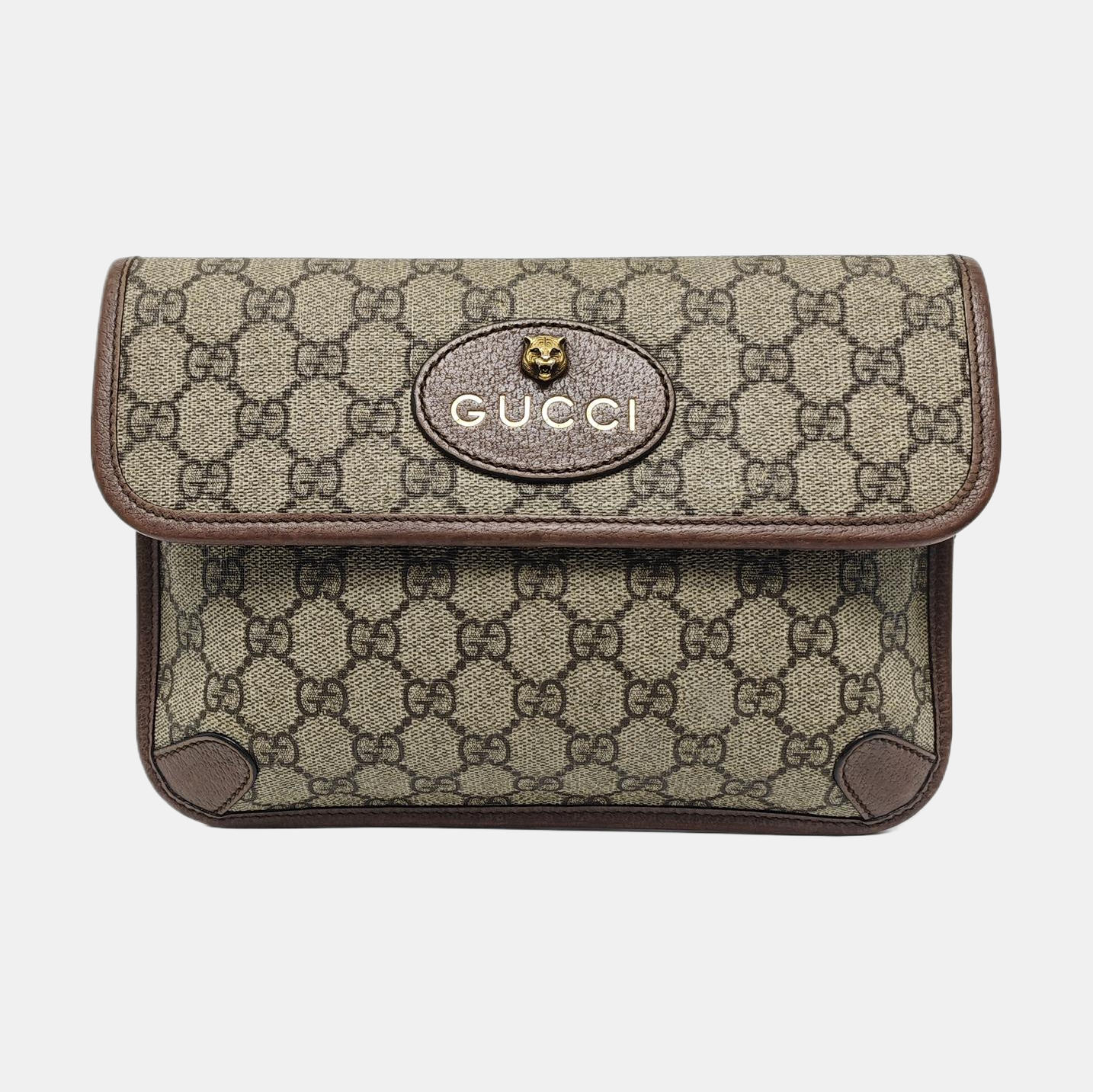 Neo Vintage Monogram Coated Canvas Beige