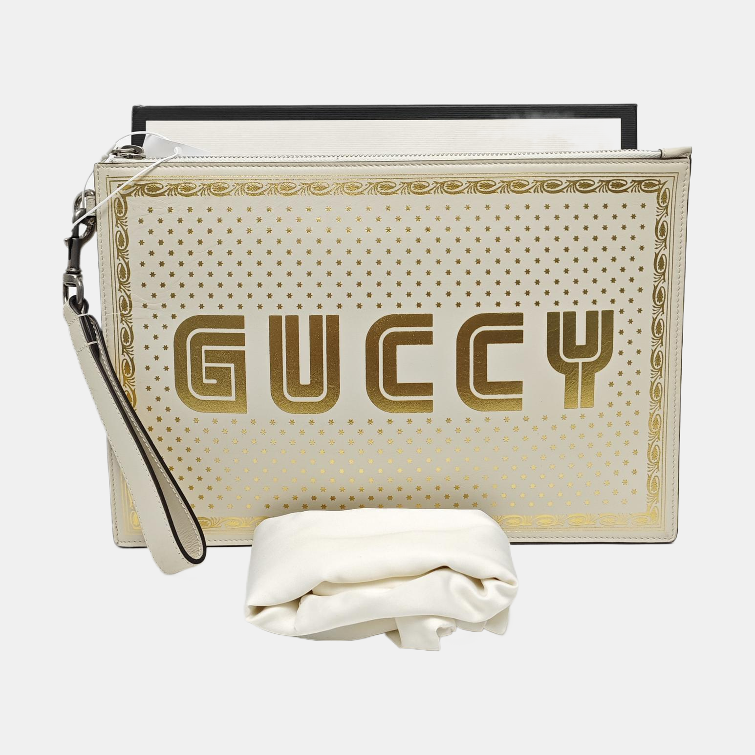 Gucci X Sega Calfskin White