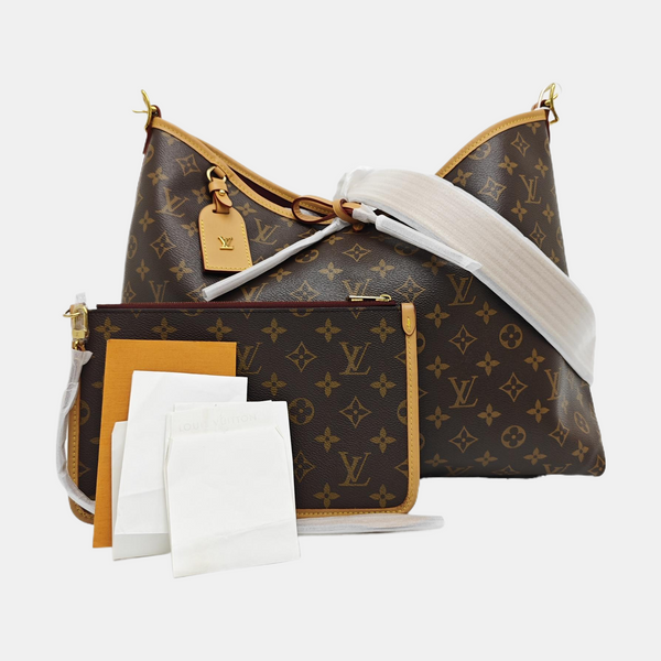 CARRYALL MM Monogram Coated Canvas Brown