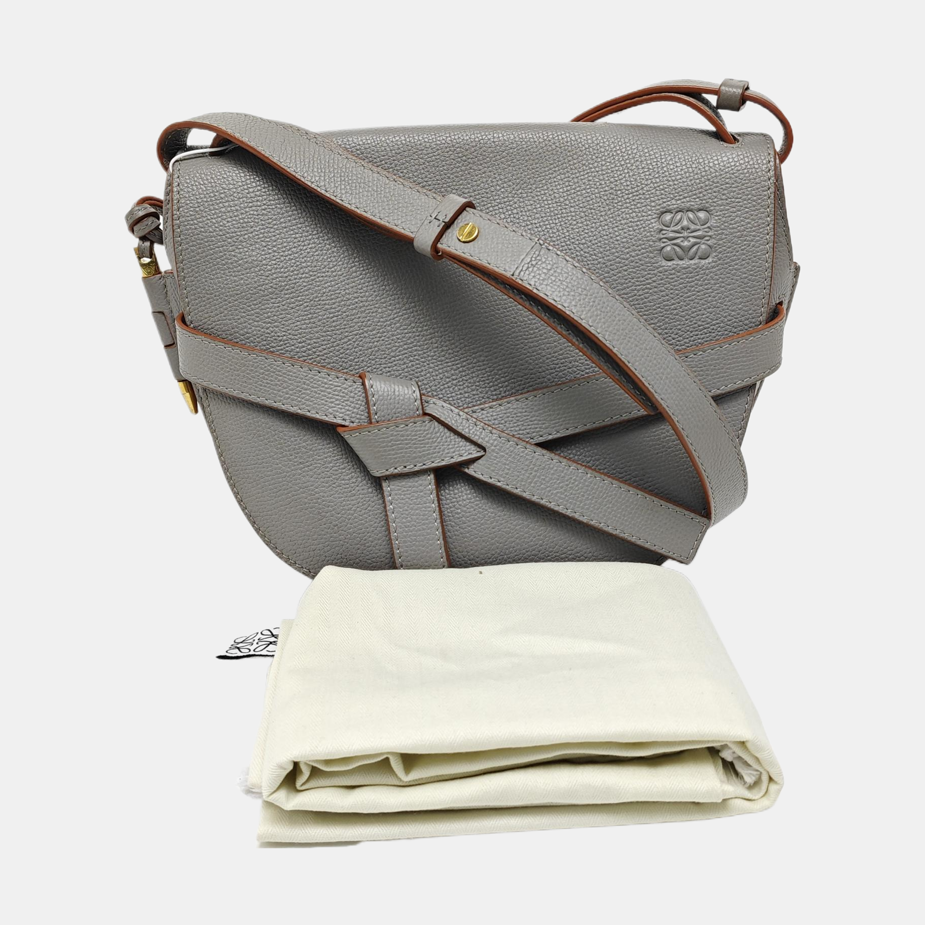 Gate Small Calfskin Gray