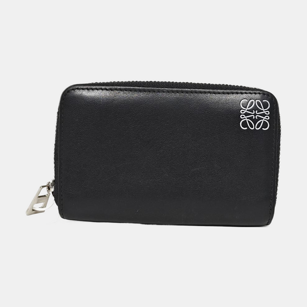 Calfskin Coin Purse Black