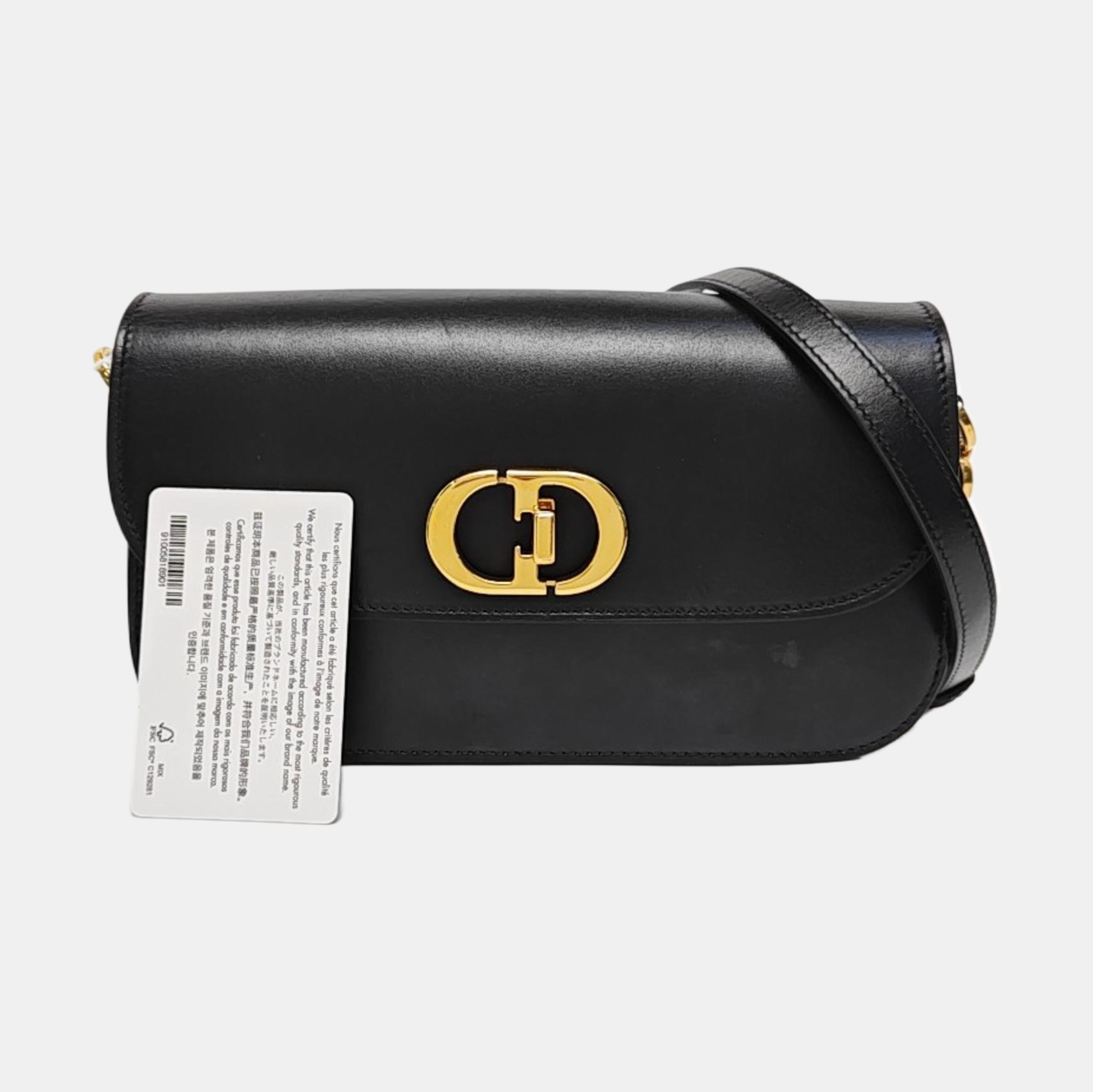 Bobby Medium Calfskin Black