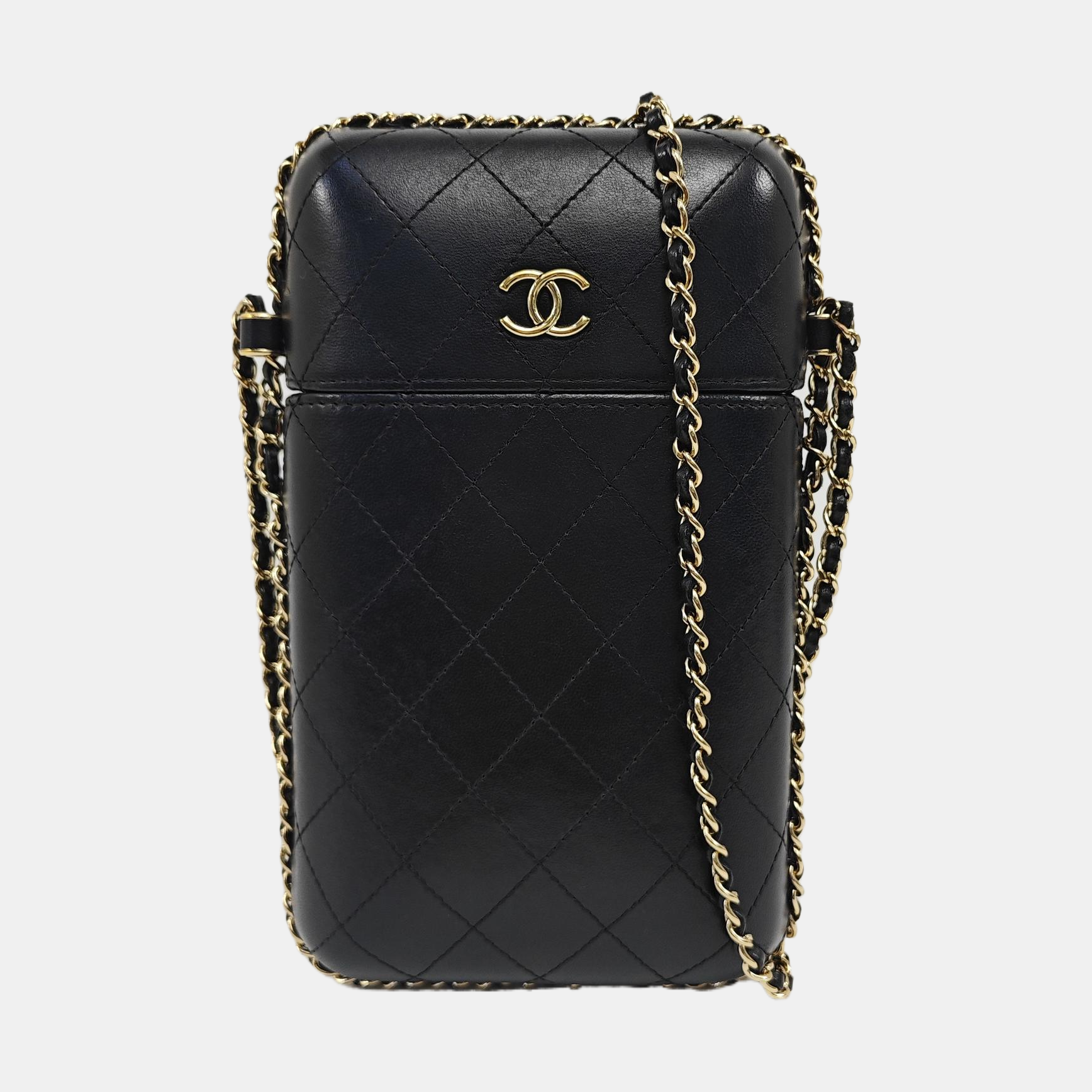 Quilted Lambskin Black