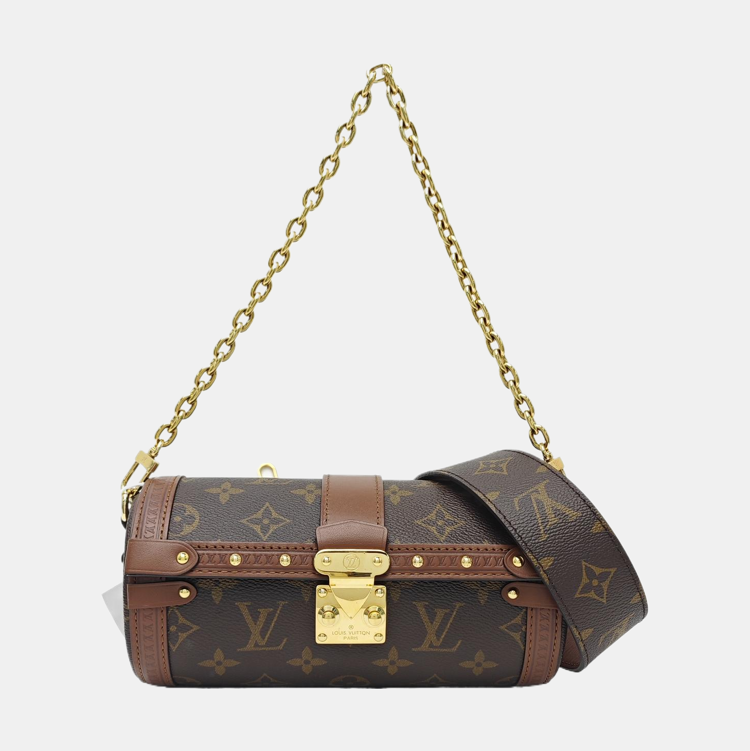 PAPILLON 19 Monogram Coated Canvas Brown