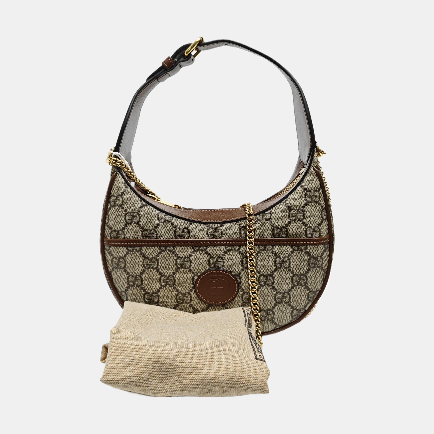 Retro Monogram Coated Canvas Brown