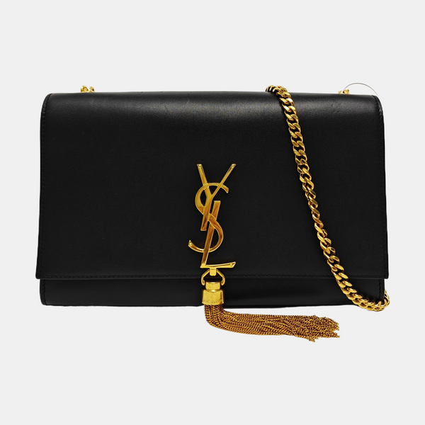 KATE Medium Calfskin Black