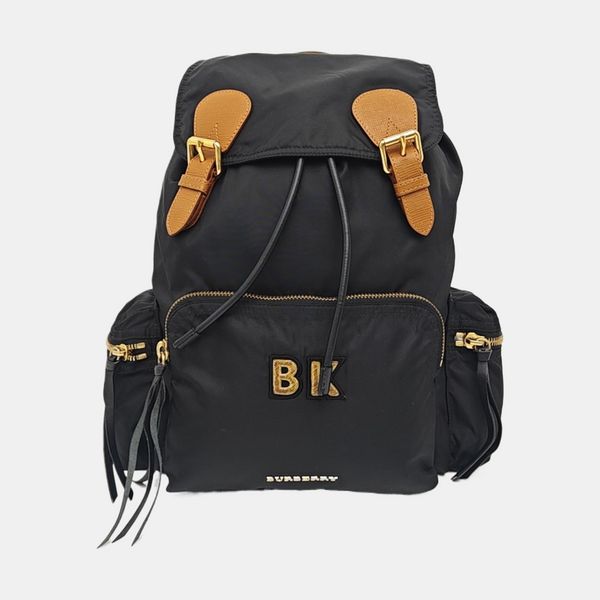 The Rucksack Medium Nylon Black