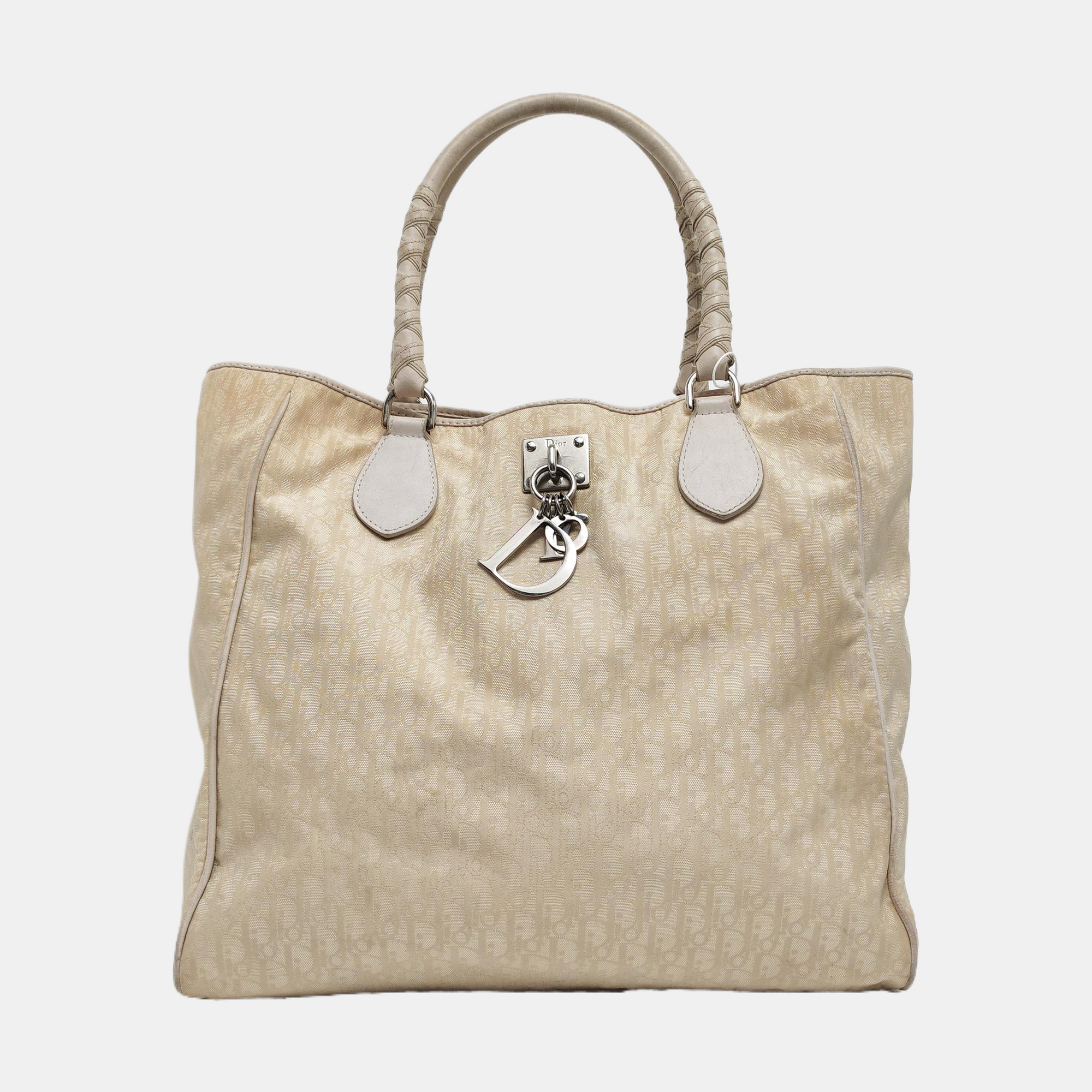 Lovely Oblique Canvas Beige