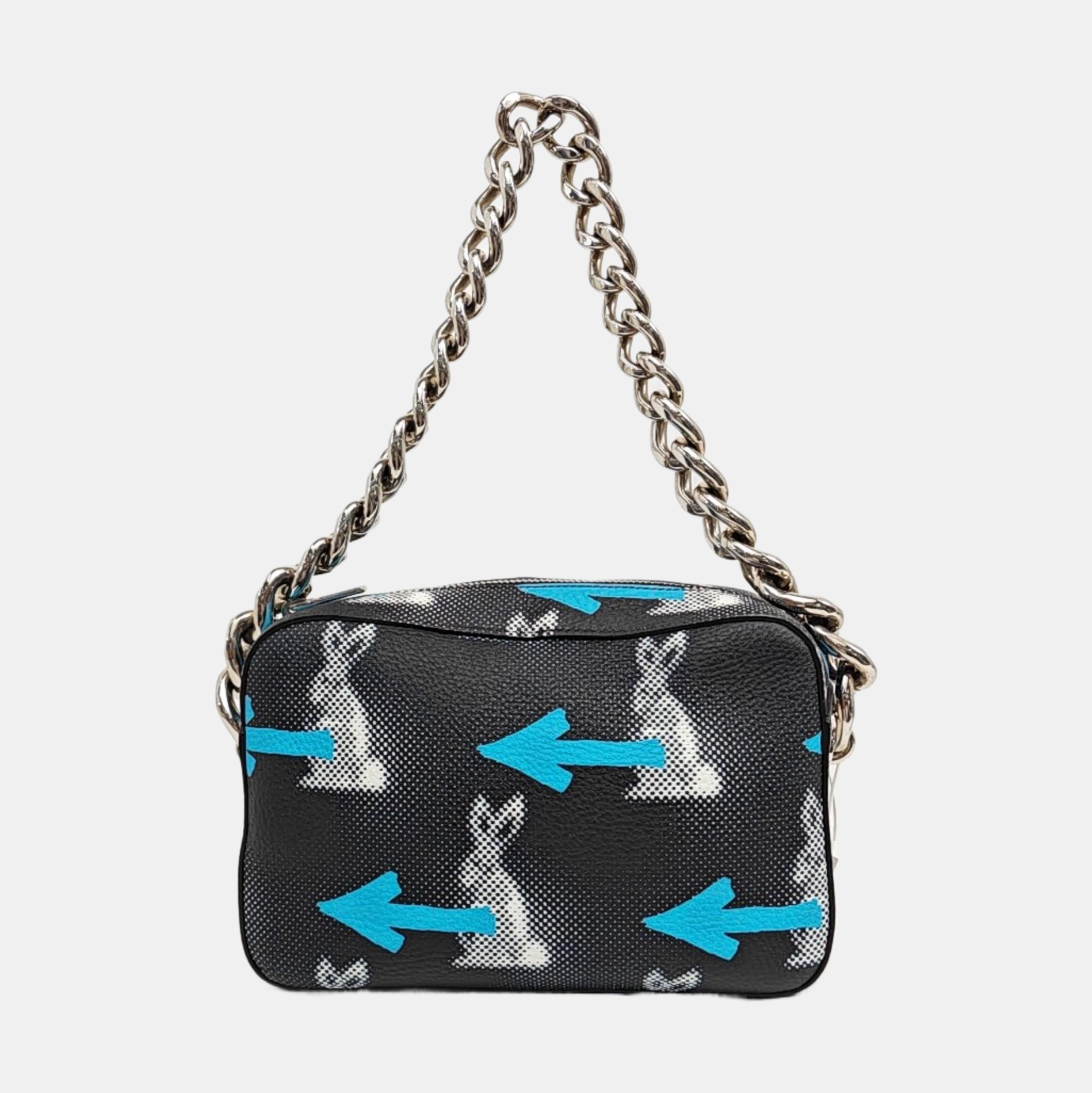 Calfskin Shoulder Bag Black